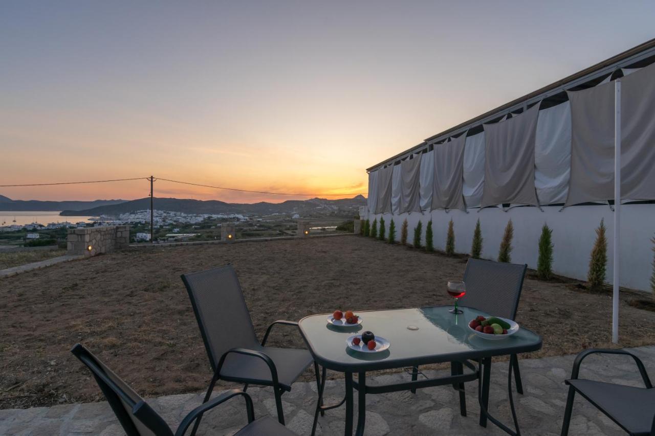 Sea, Sunset & Garden View Parasporos Houses, Milos آداماس المظهر الخارجي الصورة
