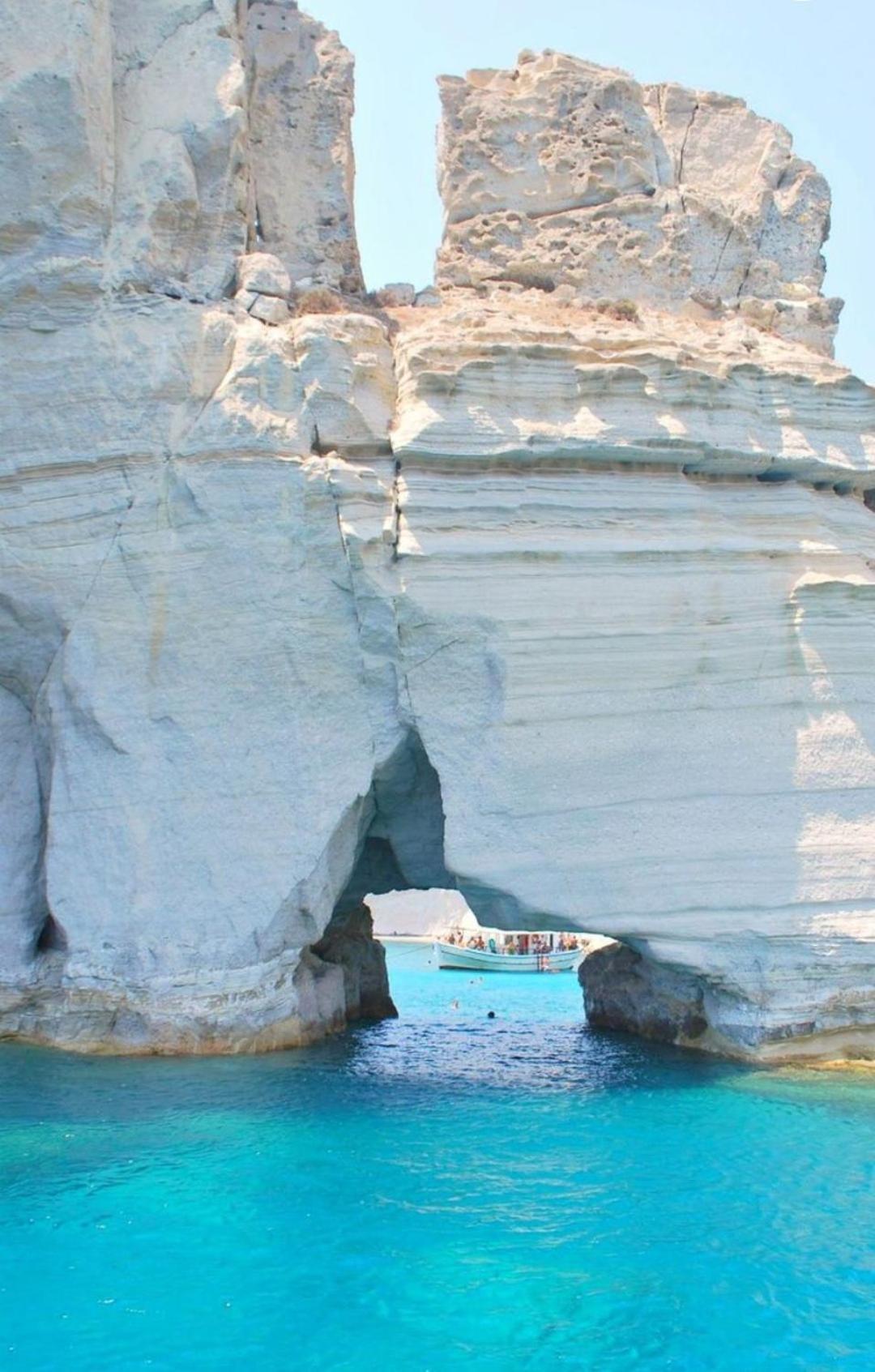Sea, Sunset & Garden View Parasporos Houses, Milos آداماس المظهر الخارجي الصورة